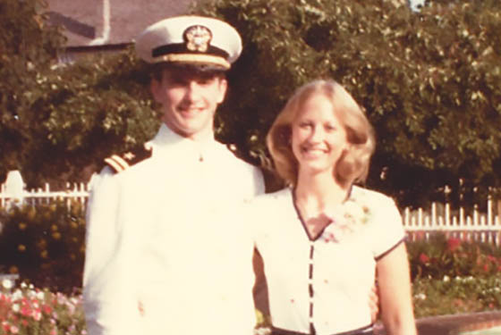 Lieutenant Michael J. Duncan, USN and Carol Duncan, Circa 1982